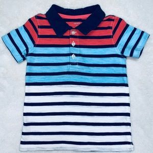 Carter’s 2T Boys Stripe Polo Shirt